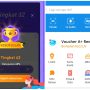 Aplikasi Penghasil Dana Gratis/ Kolase Play.google.com dan DANA