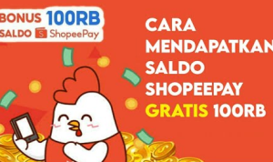 cara dapat shopeepay gratis