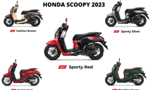 Tampilan Honda Scoopy 2023 dengan Harga & Mesin TOP!