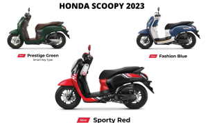 Honda Scoopy 2023 Laris di Pasaran dengan Fitur & Tampilan Mewahnya!