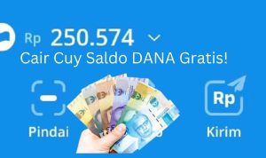 Login Disini! Lumayan Dapat Saldo DANA Gratis Langsung Cair Rp250 Ribu, Cobain Sekarang
