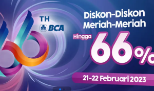 Promo HUT BCA 66 Banyak Tawaran Menarik Promo HUT BCA 66 Banyak Tawaran Menarik