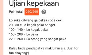 Link Test Via Google Form Docs, Gelitikin Otakmu dengan Tes Kepekaan yang Sedang Viral