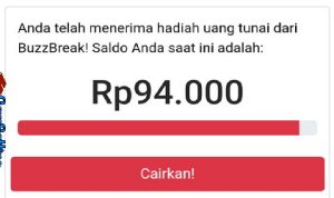 saldo dana gratis langsung cair dari buzzbreak
