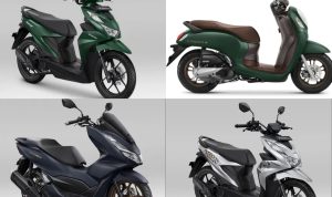 Daftar Harga Motor Honda Matic 2023/ Kolase Astra-honda.com