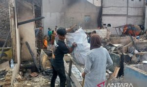 Kebakaran Di Margahayu, 25 Rumah Hangus Tak Bersisa