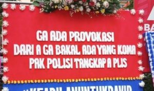 Update Kasus Dandy, Banyak Karangan Bunga di Polres Jaksel Minta AG Ditangkap/ Twitter @AH_SiregarXXI