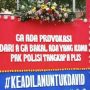 Update Kasus Dandy, Banyak Karangan Bunga di Polres Jaksel Minta AG Ditangkap/ Twitter @AH_SiregarXXI