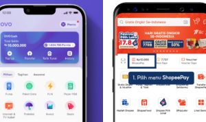Ilustrasi Cara Dapat OVO dan ShopeePay gratis/ Kolase OVO dan Shopee