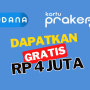 Dari KTP dan KK Bisa Dapat Dana Gratis Sebesar 4 Juta Lho! saldo dana gratis dari program kartu prakerja