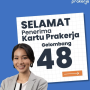 Buruan Cek Penerima Kartu Prakerja Gelombang 48 di Sini