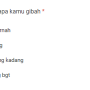 Link Ujian Julid/ Tangkap Layar Google Form