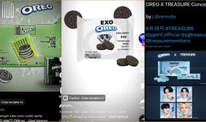 Viral OREO NCT EXO dan TREASURE/ Kolase TikTok dan Twitter