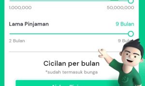 Pinjol legal OJK 2023 tersedia dana Rp 50 juta dengan cicilan 9 bulan.