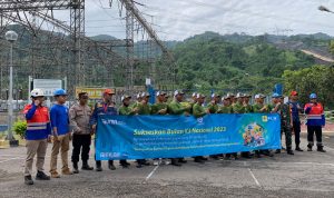 Peringati Bulan K3, PLN UPT Bandung melaksanakan serangkaian kegiatan. (istimewa)