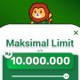 Pinjol legal OJK dengan limit maksimal Rp 10 juta.