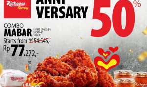 Promo Richeese Hari Ini/ Tangkap Layar Instagram @richeese_factory