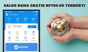 Klaim Saldo Dana Gratis Rp700.000 Langsung Cair Ini Caranya! Klaim Saldo Dana Gratis Rp700.000 Langsung Cair Ini Caranya!