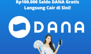 Rp100.000 Saldo DANA Gratis Langsung Cair Hanya dengan Login Google!