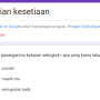 Tangkapan Layar Link Google Form Ujian Kesetiaan