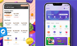 Aplikasi Penghasil Saldo OVO Gratis 2023/ Kolase Play.google.com