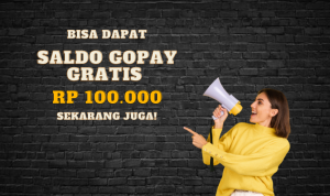 Saldo GoPay & DANA Gratis Rp 100.000 Bisa Kamu Dapetin Disini!