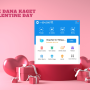 LINK Kaget Saldo DANA Gratis Rp 100.000 Sisaan Valentine Day!