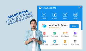 TRIK JITU Peroleh Saldo DANA Gratis 300K Langsung Cair!