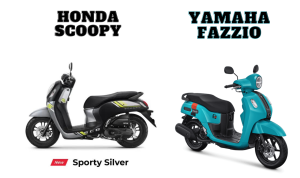 Fitur Canggih Dari Honda Scoopy 2023 & Yamaha Fazzio Bikin Takjub!