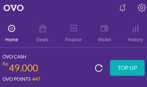 saldo OVO gratis lewat 1 kali klik