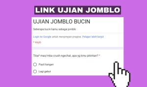 Ujian Jomblo Viral/ Tangkap Layar Google Form