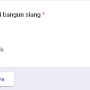 Ujian Kemalasan/ Tangkap Layar Google Form