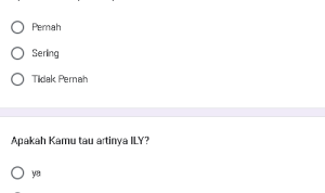 Ujian Kepolosan/ Tangkap Layar Google Form