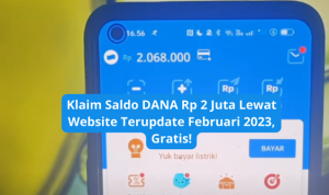 saldo dana 2 juta