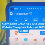 saldo dana 2 juta