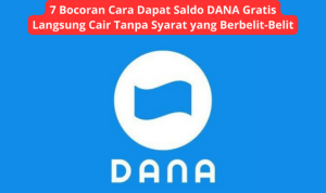 saldo dana gratis langsung cair