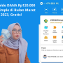 Tarik Saldo DANA Rp120.000 Super Simple di Bulan Maret 2023, Gratis! saldo dana gratis langsung cair