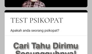 Link Tes Psikopat Via Google Forms, Cari Tahu Kepribadian Kamu Sebenarnya! Tangkapan Layar Test Psikopat Via Google Forms
