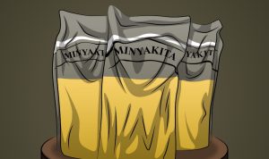 Ilustrasi kemasan Minyak Kita. (Greinaldy/Jabar Ekspres)