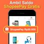 Ada Rp50.000 Saldo ShopeePay Gratis Untuk Kamu dari Aplikasi Ini! Saldo ShopeePay Gratis dari Aplikasi Penghasil Uang