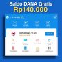 Cara Raih Saldo DANA Gratis Rp140 Ribu