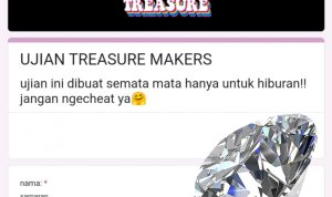 Tangkapan Layar Ujian TREASURE MAKERS Via Google Form