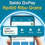 Login dan Dapatkan Rp400.000 Saldo GoPay Gratis Cara Dapat Saldo GoPay Gratis dari Aplikasi Penghasil Uang