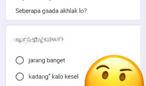 Ujian Gada Akhlak Google Forms/Foto: Tangkapan Layar Google Forms