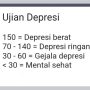 Tangkapan Layar Link Ujian Depresi Google Form