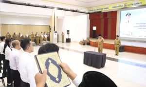 Lantik 82 orang CPNS Jadi PNS, Ini Pesan Pj Wali Kota Cimahi Lantik 82 orang CPNS Jadi PNS, Ini Pesan Pj Wali Kota Cimahi