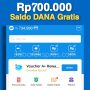Cus Tarik Rp700 Ribu Saldo GoPay dan DANA Gratis! Cara Dapat Saldo GoPay DANA Gratis Melalui Aplikasi Penghasil Uang