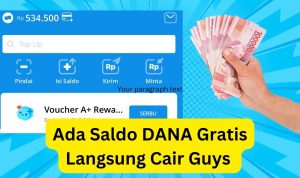 Saldo DANA Gratis Tinggal Klik Sekarang Juga Rp500.000 Gak Pake Lama Langsung Cair