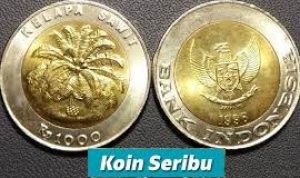Gila! Harga Uang Koin 1000 Bergambar Kelapa Sawit Bisa Tembus Puluhan Ribu Rupiah! Uang Koin 1000 Bergambar Kelapa Sawit