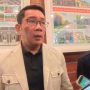Gubenur Jabar, Ridwan Kamil saat menyinggung soal opsi pensiun dirinya, Sabtu 11 Februari 2023. (SANDI NUGRAHA/JABAR EKSPRES)